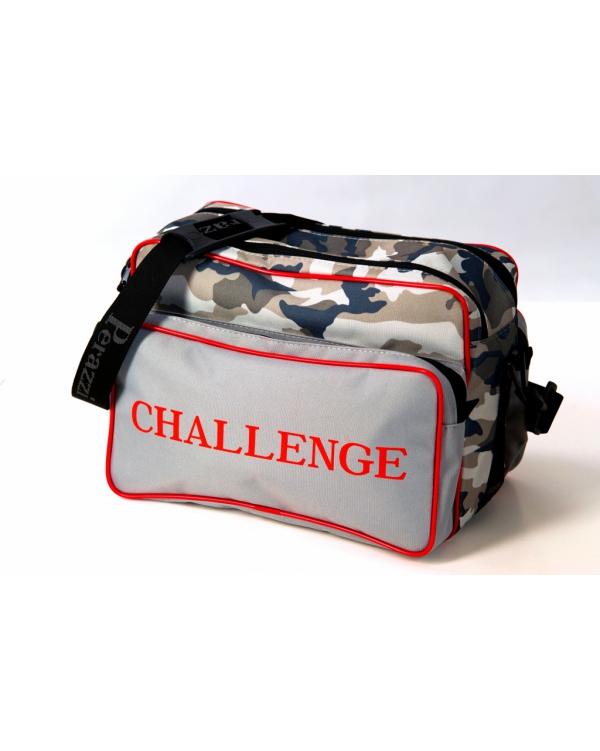 Sporting bag Challenge camouflage with double pockets