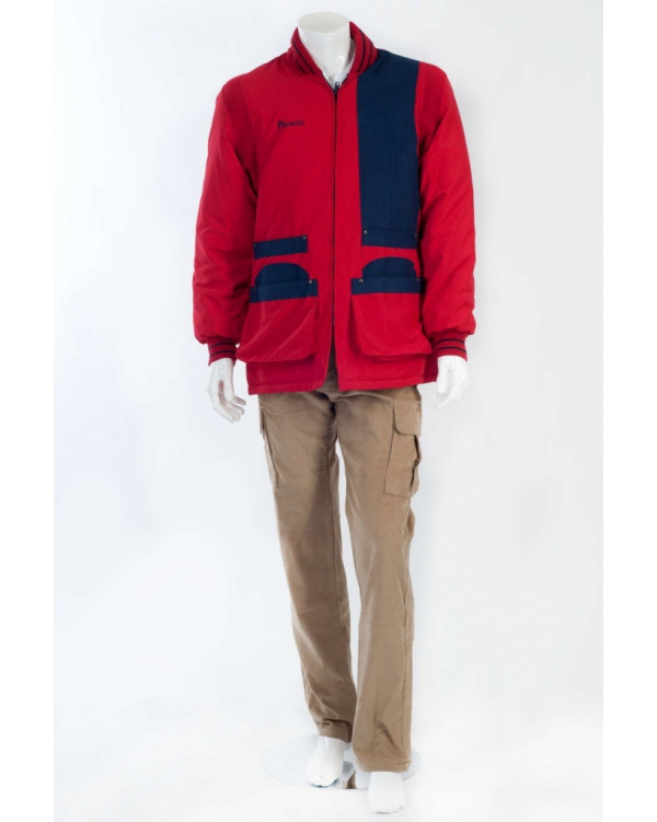 Left handed winter shooting jacket