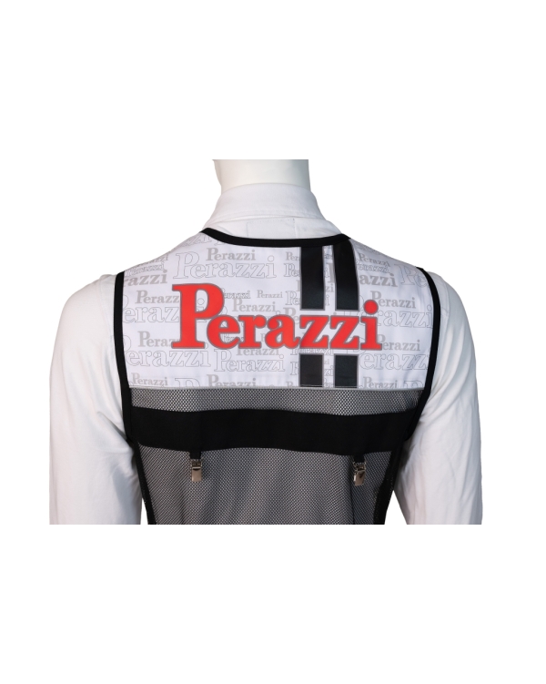 Gilet da tiro in rete modello canne - nuovo
