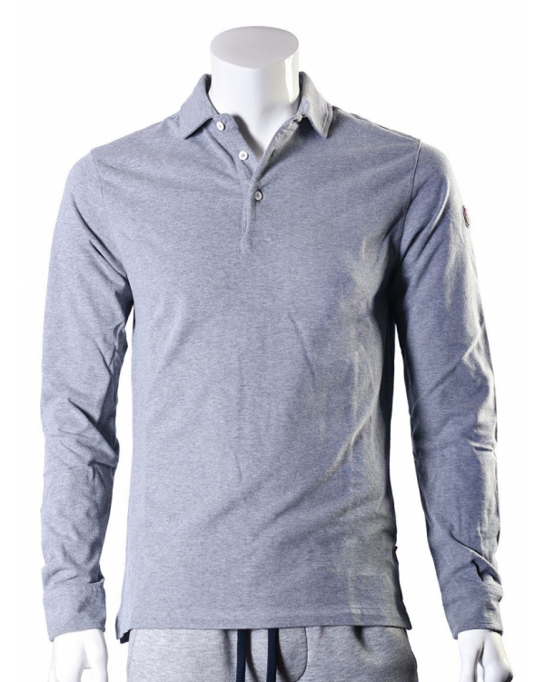 Long-sleeved polo shirt