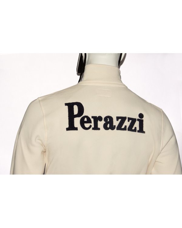 Winter tracksuit with zip - Perazzi logo embroidered on the back