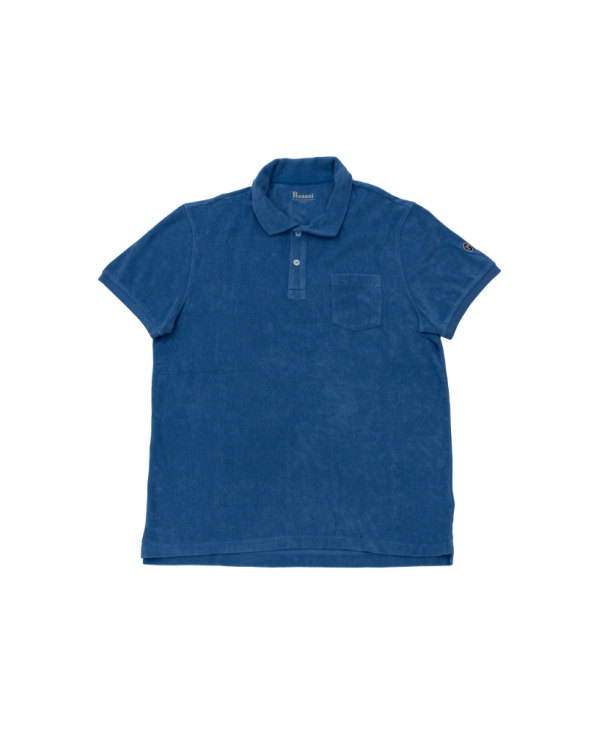 Organic towel polo shirt