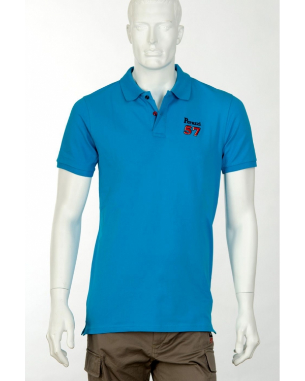 Short-sleeved Perazzi 57 polo shirt