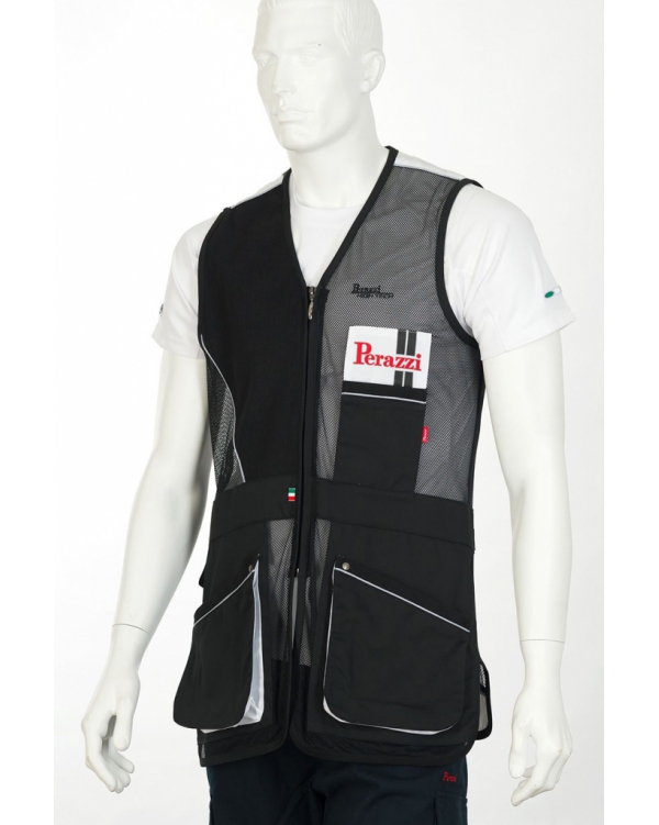 Gilet da tiro in rete modello canne