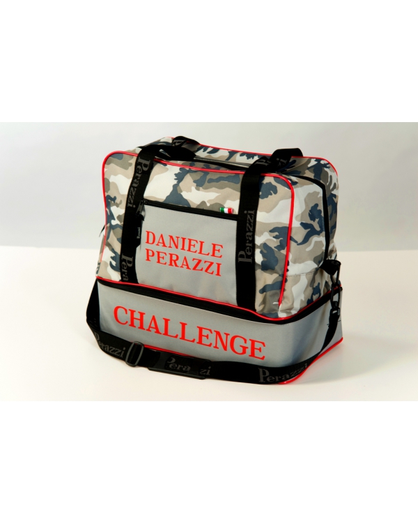 Double bottom Challenge camouflage bag